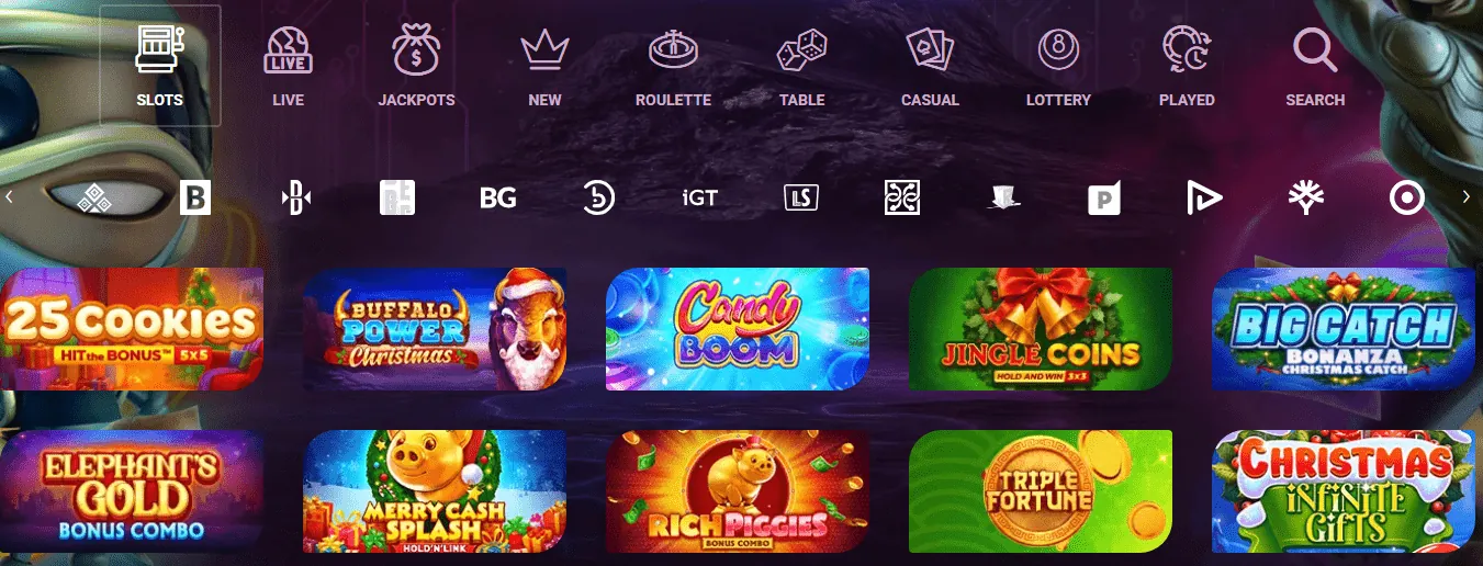Ricky Casino live dealer tables